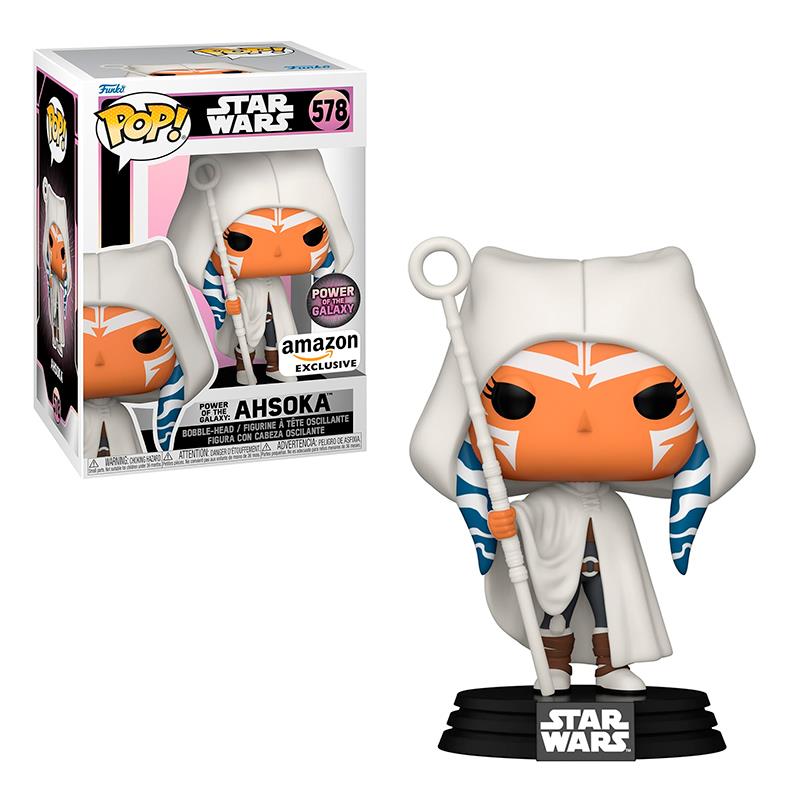 BONECO FUNKO POP STAR WARS POWER OF THE GALAXY AHSOKA SPECIAL EDITION 578