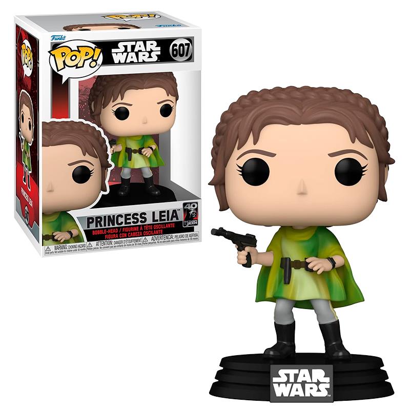 BONECO FUNKO POP STAR WARS PRINCESS LEIA 607
