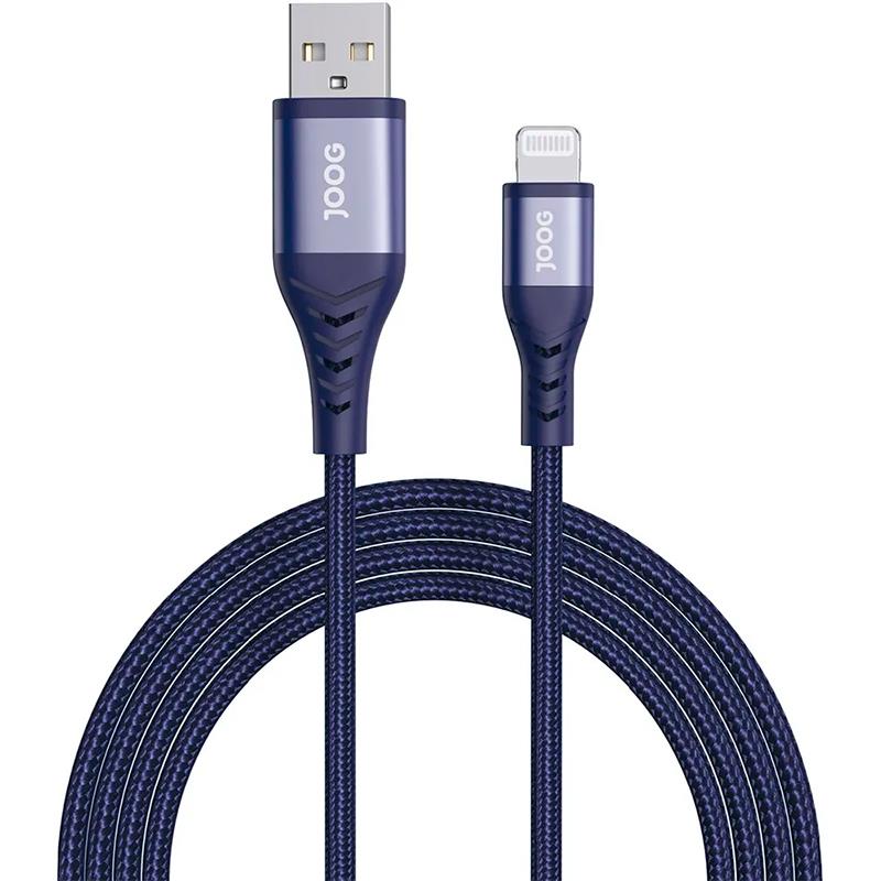 CABO USB-A PARA LIGHTNING JOOG ULC-JG 1.2M AZUL
