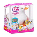 PELUCIA ZURU COM ENCHIMENTO PETS ALIVE MAMA DUCK SURPRISE 9548