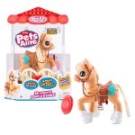 BRINQUEDO ZURU PETS ALIVE MY MAGICAL PONEI E ESTABULO 9546