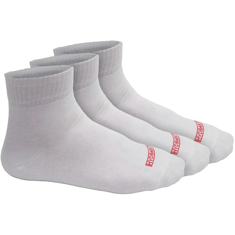 MEIAS MASCULINO ADULTO HYDRANT TAM 40 44 TH49 BRANCO 3 PCS
