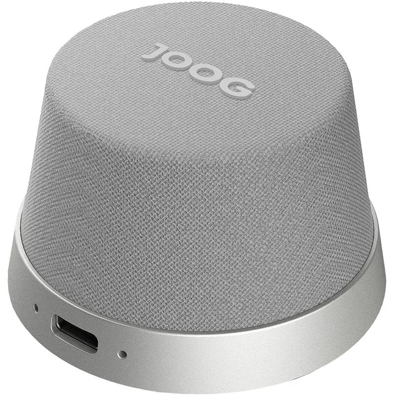SPEAKER MAGNETICO JOOG MEGASAFE MMS-01 3W IPX6 TWS BLUETOOTH CINZA