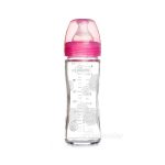 MAMADEIRA PARA BEBE CHICCO WELL BEING 240ML ROSA 28721100