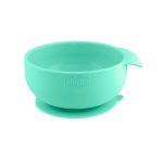 BOWL DE SILICONE CHICCO COM VENTOSA 6 MESES AZUL CLARO 10221200