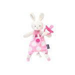 PORTA CHUPETA CHICCO DE PELUCIA POCKET FRIEND ROSA 8012100