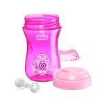 COPO PARA BEBE CHICCO EASY CUP 12 MESES ROSA/ROXO 6961100