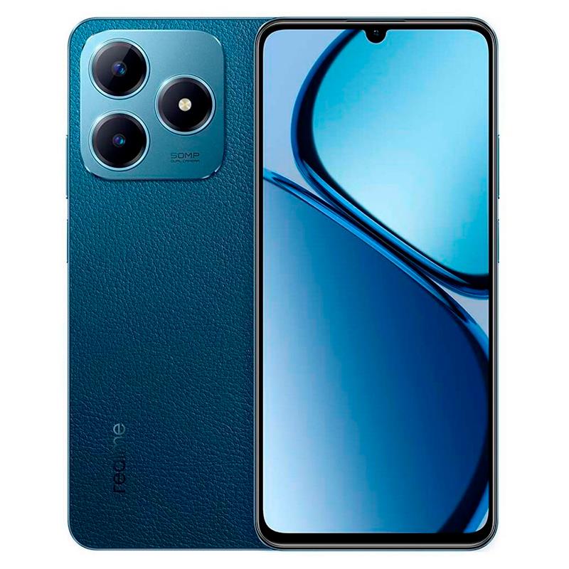 CELULAR SMARTPHONE REALME C63 8GB/256GB COURO AZUL