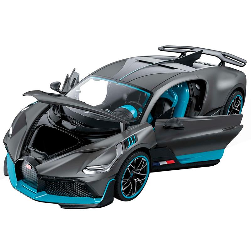 CARRINHO AUTOMODELO BUGATTI DIVO RASTAR 124 63900 CINZA