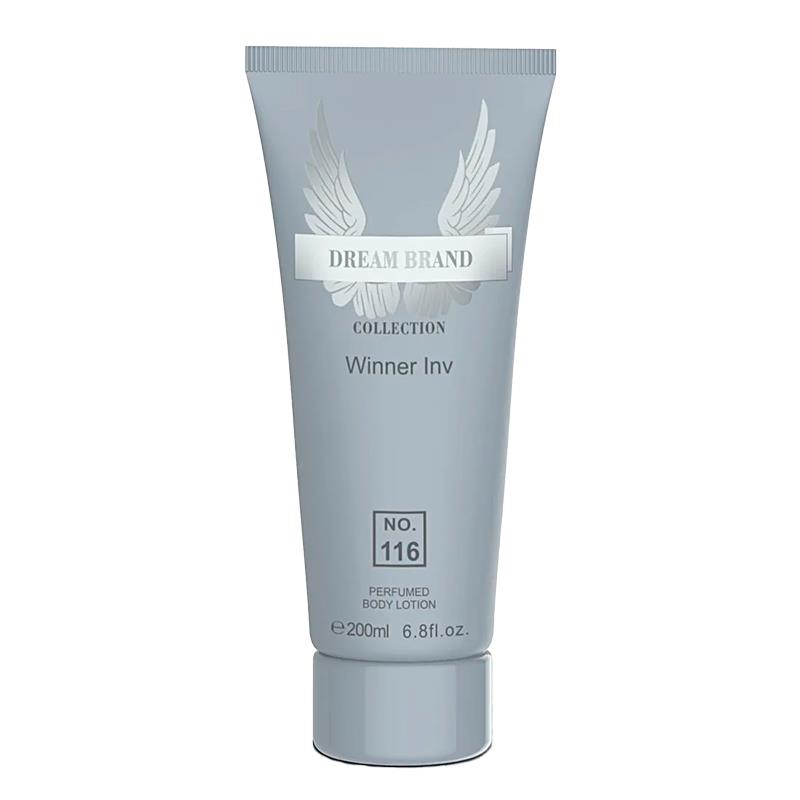 CREME PERFUME DREAM BRAND COLLECTION CORPORAL MASCULINO LOTION WINNER INV 116 200ML