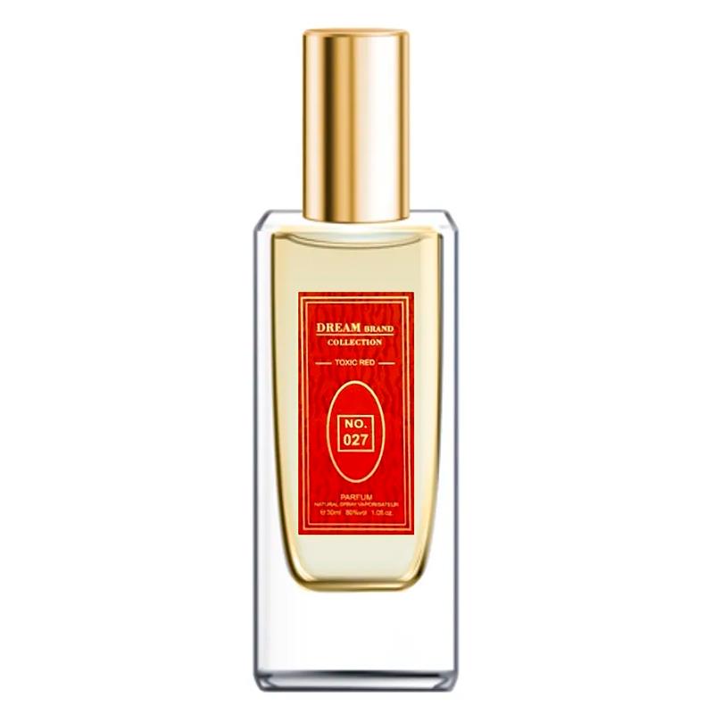 PERFUME DREAM BRAND COLLECTION FEMININO TOXIC RED NO. 027 30ML EDP