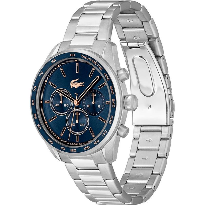 RELOGIO MASCULINO LACOSTE 2011380 TAM 42MM ACO INOXIDAVEL
