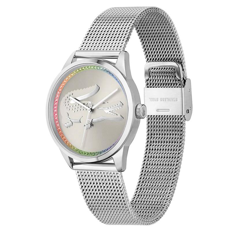 RELOGIO FEMININO LACOSTE 2001259 TAM 36MM ACO INOXIDAVEL