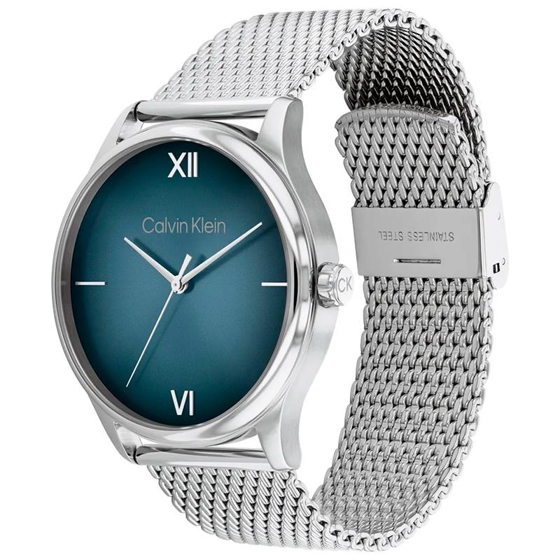 RELOGIO MASCULINO CALVIN KLEIN 25200450 TAM 43MM PRATA