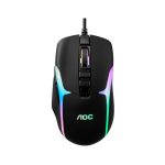 MOUSE SEM FIO AOC GAMING GM190 PRETO