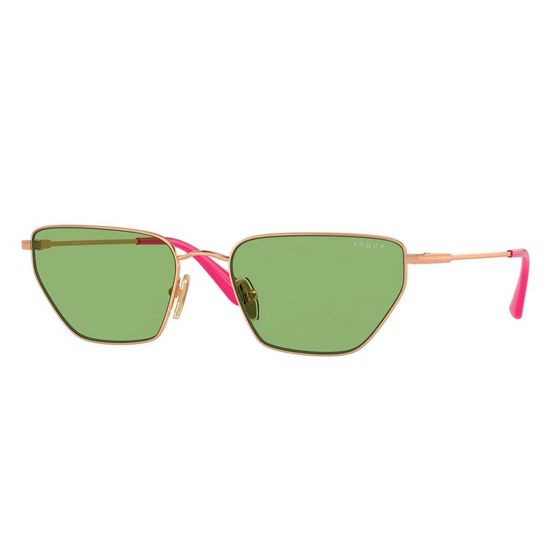 OCULOS DE SOL FEMININO VOGUE 0VO4316S 5152/2 TAM 56 ROSA/OURO