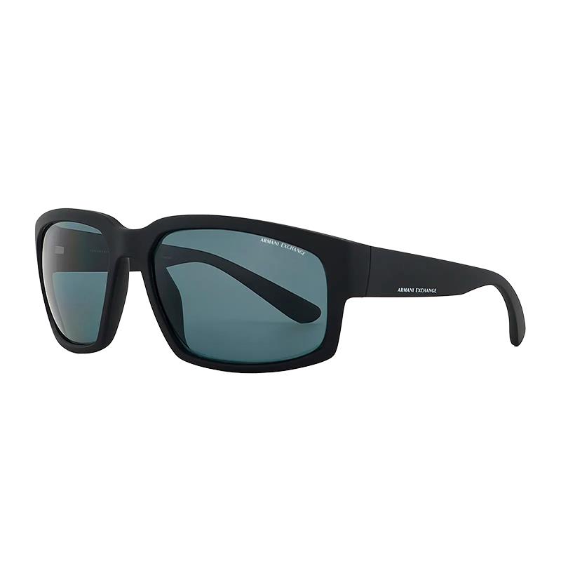 OCULOS DE SOL MASCULINO ARMANI EXCHANGE 0AX4142SU 807887 TAM 61 PRETO MATTE