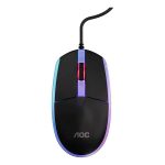 MOUSE GAMER C/FIO AOC LUZES LED 7 CORES GM150B/LA
