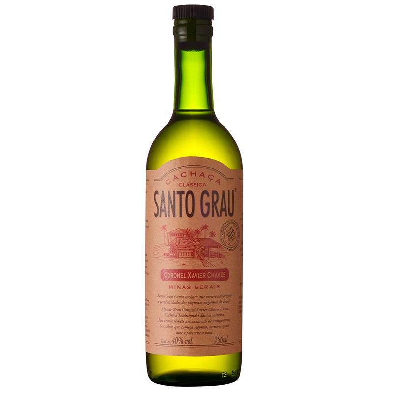 CACHACA SANTO GRAU CORONEL XAVIER CHAVES 750ML 40%