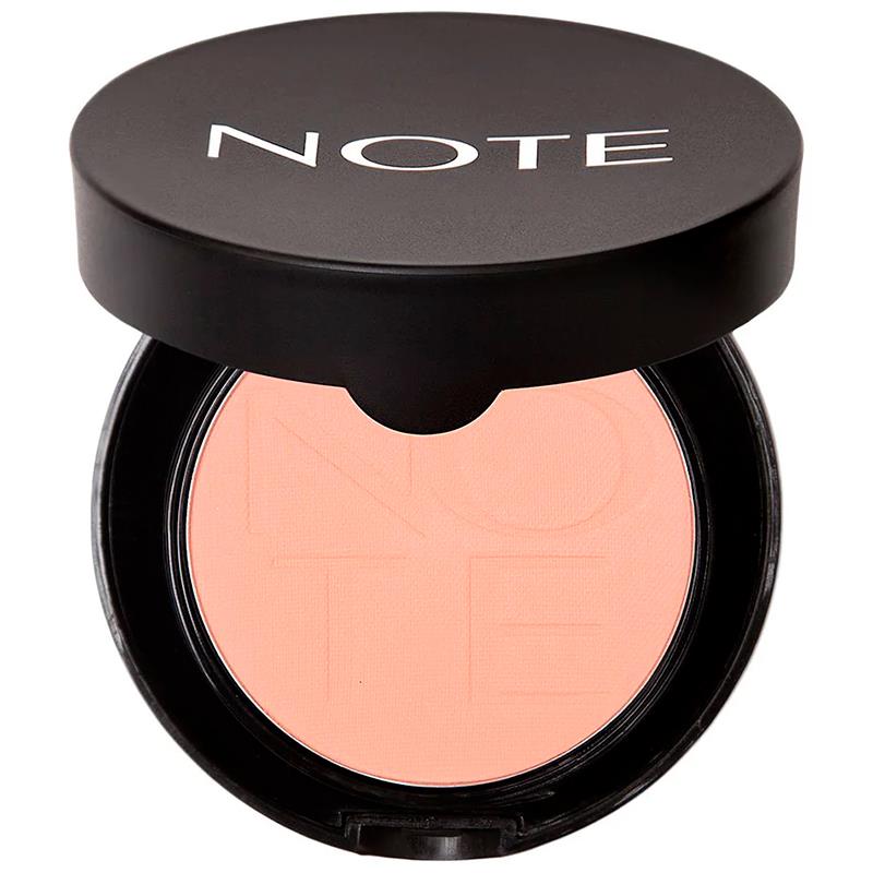 BLUSHER EM PO NOTE COSMETIQUE COMPACTO LUMINOUS SILK 01 PINK BEACH 5,5G