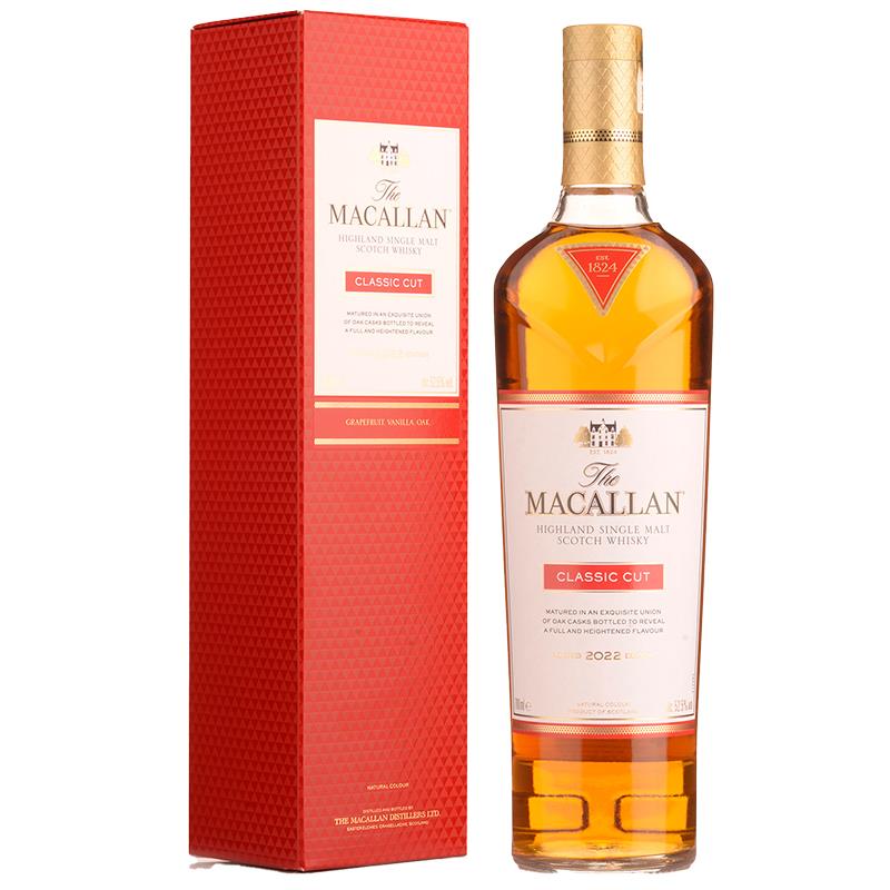 WHISKY THE MACALLAN 26005 CLASSIC CUT GIFT BOX 700ML 51% 2021