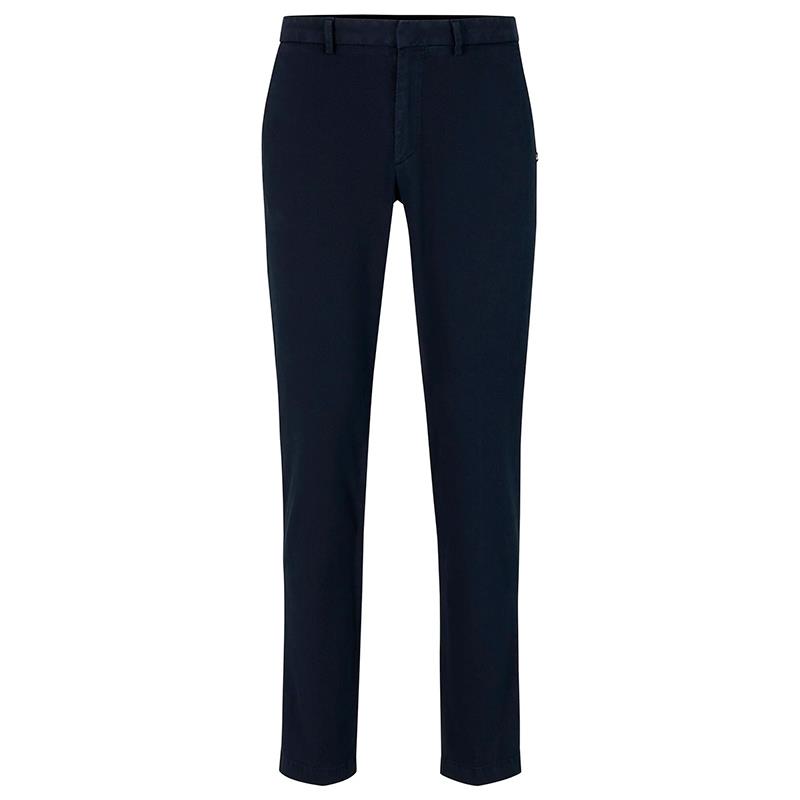 CALCA MASCULINO HUGO BOSS ADULTO AZUL ESCURO CHINO FLAT KAITO1 10242612 TAM 46