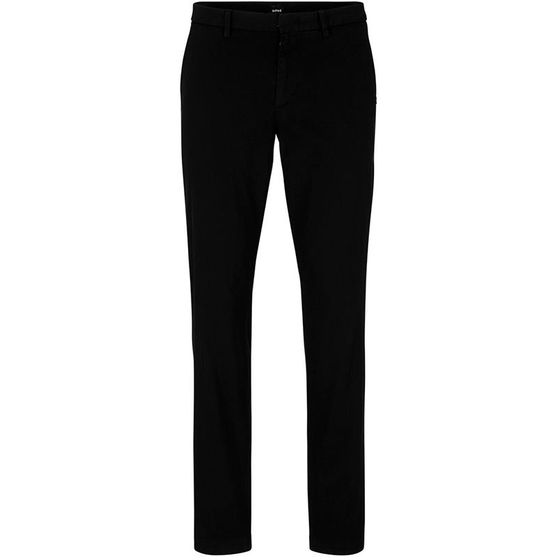 CALCA MASCULINO HUGO BOSS ADULTO PRETO CHINO FLAT KAITO1 10242612 TAM 48