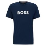 CAMISETA MASCULINO HUGO BOSS ADULTO MC AZUL MARINHO TSHIRT RN 10249533 01 TAM L