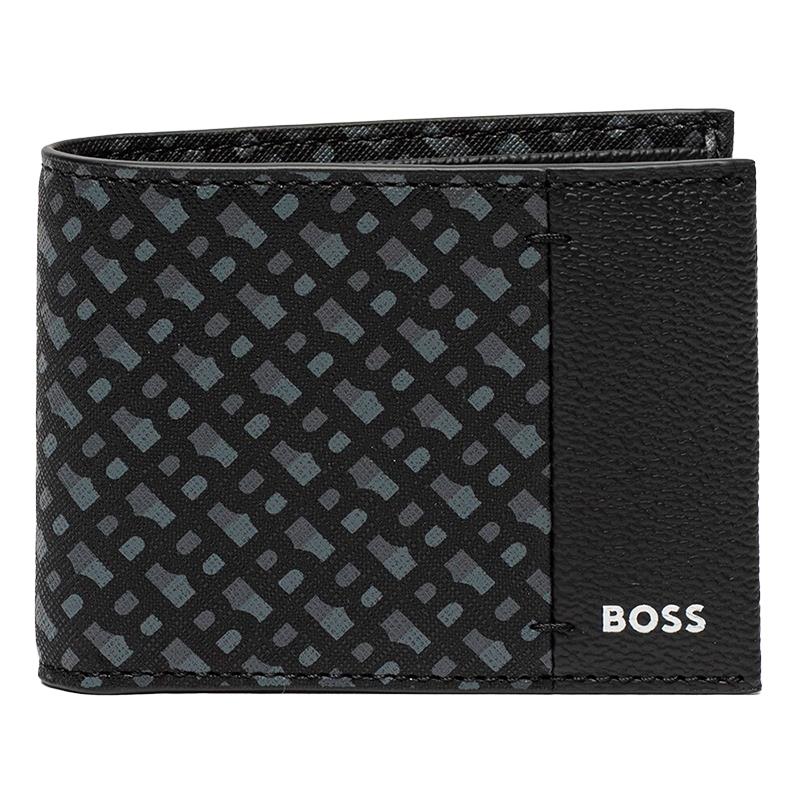 CARTEIRA MASCULINA HUGO BOSS ADULTO PRETO 50529519 10254350 01 TAM ONESI