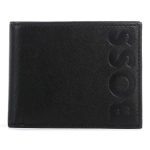 CARTEIRA MASCULINO HUGO BOSS ADULTO PRETO BIG BB 6 CC 10228061 01