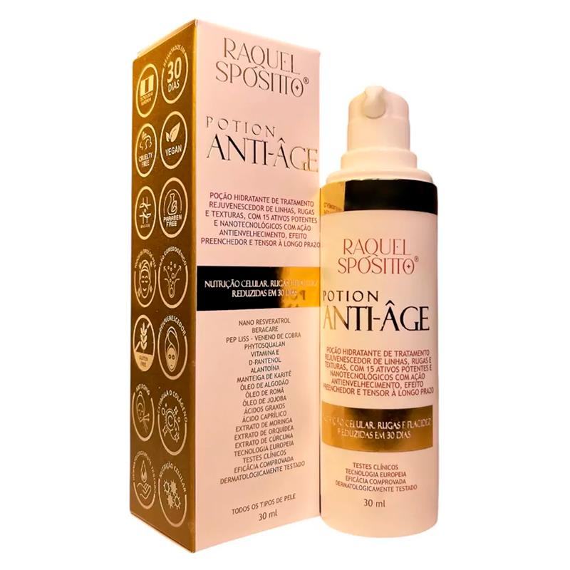 HIDRATANTE FACIAL RAQUEL SPOSITTO POTION ANTI-AGE 30ML