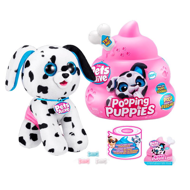 PETS ALIVE ZURU 4567127 9542 POPPING PUPPIES