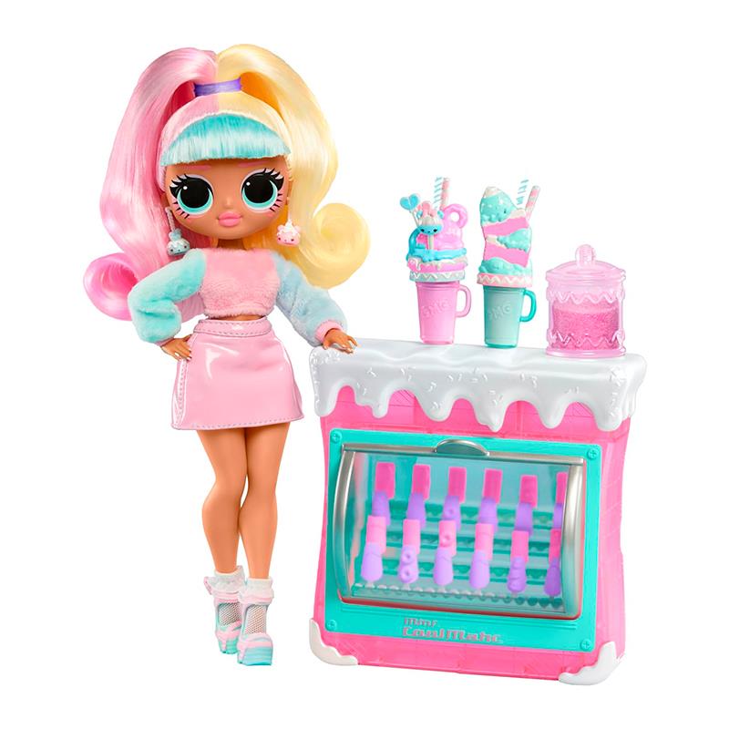 BONECA L.O.L SURPRISE 4569107 503781EUC OMG CANDYLICIOUS SWEET NAILS