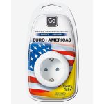 ADAPTADOR TOMACORRIENTES GO TRAVEL EU/USA