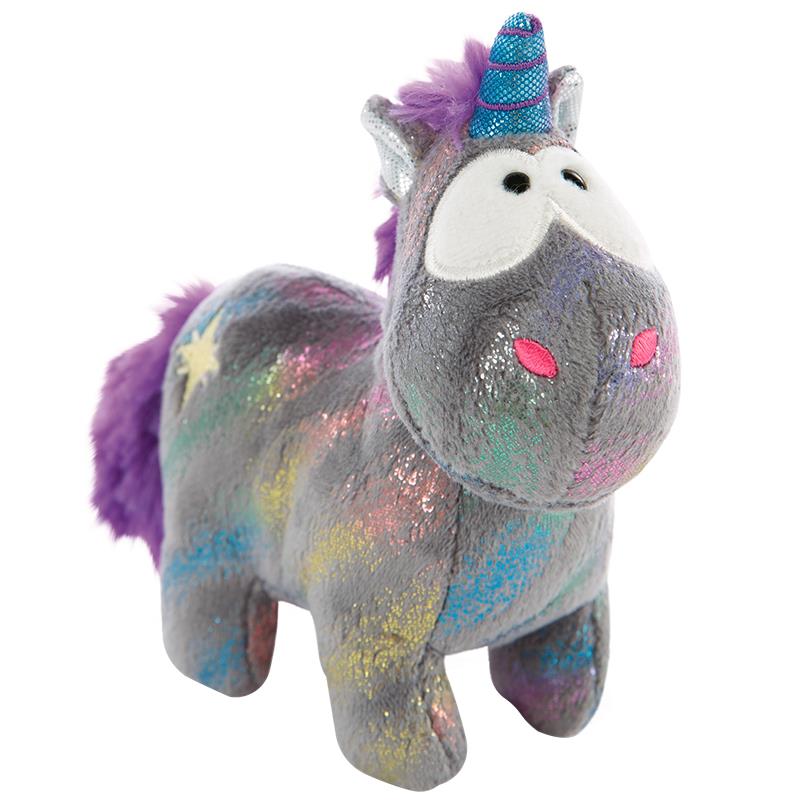 CHAVEIROS DE PELUCIA NICI UNICORNIO STAR BRINGER BB 10CM