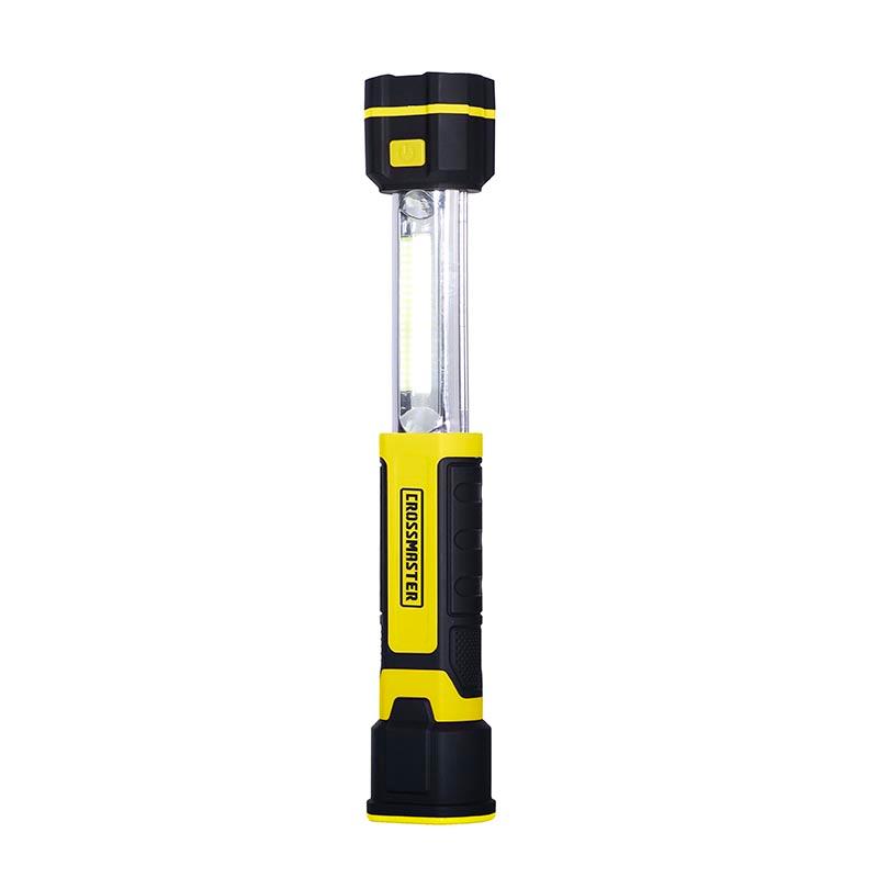 LANTERNA LED RECARREGAVEL RETRATIL 3W CROSSMASTER