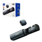 MICROFONE JOOG MICPRO VX1 USBC 2.4GHZ PRETO