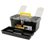 CAIXA PLASTICA PORTA FERRAMENTAS COM FECHO METALICO, DIMENSOES 395 x 223 x 165MM CROSSMASTER