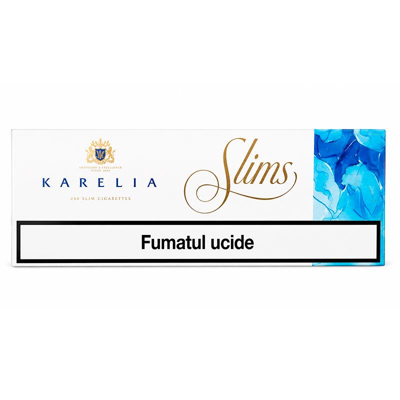 CIGARROS KARELIA SLIMS BLUE PACK 10 MACOS 20/UN