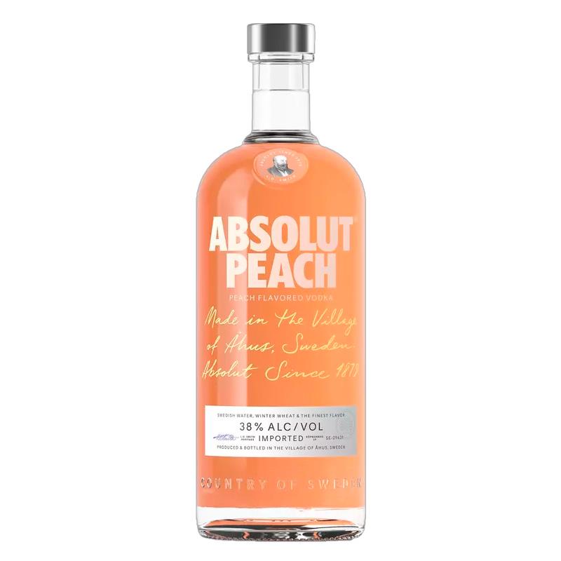 VODKA ABSOLUT PEACH 1L 38%