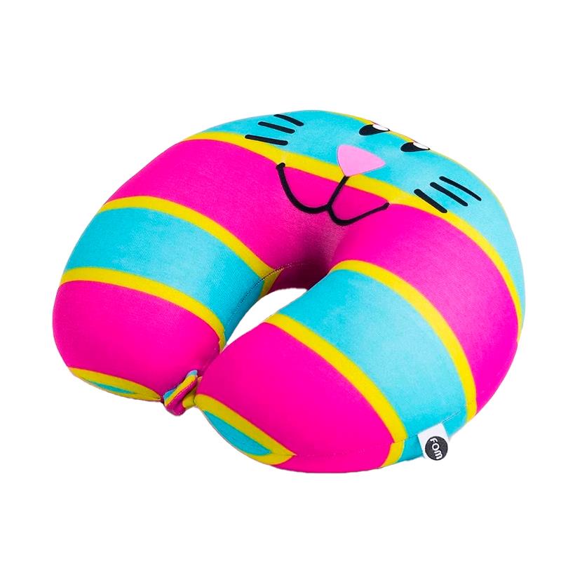 ALMOFADA DE PESCOCO DUO INFANTIL GATA PANQUECA