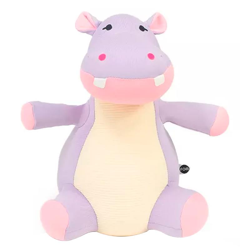 ALMOFADA BRINQUEDO BICHINHO HIPOPOTAMA POPOTA