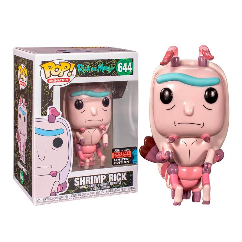 BONECO FUNKO POP RICK AND MORTY SHRIMP RICK LIMITED EDITION 644