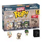 BONECO FUNKO POP BITTY AVATAR AANG/APPA/TOPH 73056 4PCS