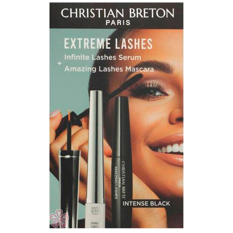 SERUM PARA CILIOS + MASCARA DE CILIOS CHRISTIAN BRETON AMAZING LASHES 0047