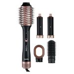 ESCOVA SECADORA DE CABELO QUANTA 5IN1 QTKCS9000 PRETO 220V