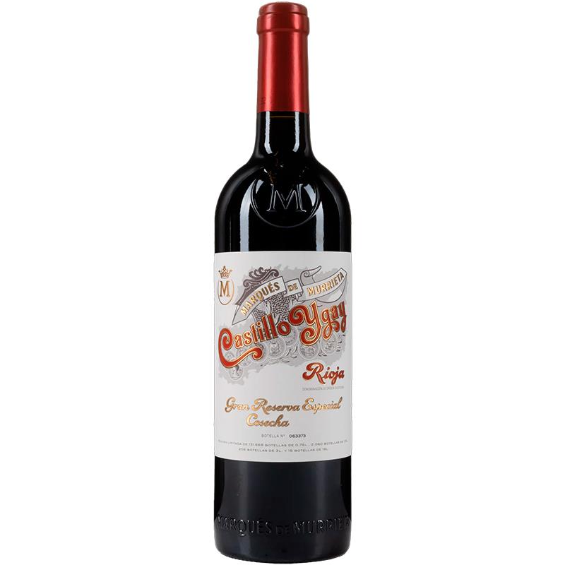 VINHO TINTO TEMPRANILLO MAZUELO MARQUES DE MURRIETA CATILLO YGAY 750ML 14% 2012