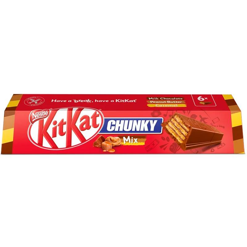 CHOCOLATE NESTLE KIT KAT CHUNKY MIX TRAVEL EDITION 244G