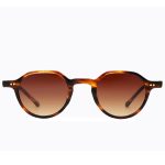 OCULOS DE SOL POLARIZADO UNISSEX CAROLINA LEMKE BERLIN TAM 44 23 145 CL930503 BROWN LINES
