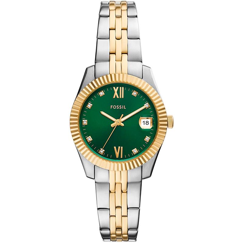 RELOGIO FEMININO FOSSIL ES5388 OURO PRATEADO